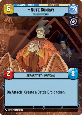 Nute Gunray HyperSpace