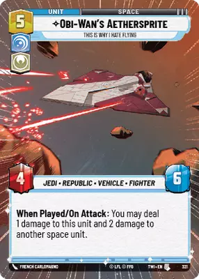 Obi-Wan's Aethersprite HyperSpace