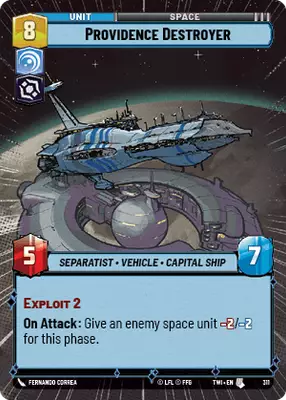 Providence Destroyer HyperSpace