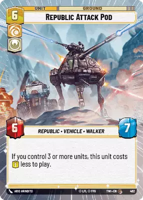 Republic Attack Pod HyperSpace