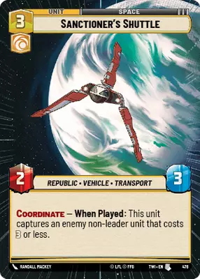 Sanctioner's Shuttle HyperSpace