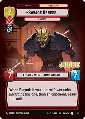 Savage Opress Promo