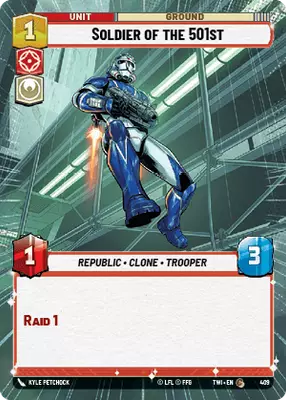 Soldier of the 501st HyperSpace