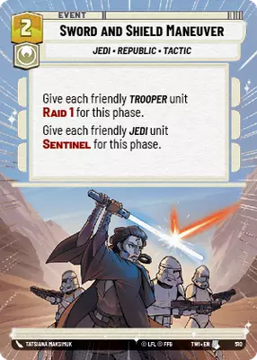 Sword and Shield Maneuver HyperSpace