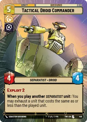 Tactical Droid Commander HyperSpace