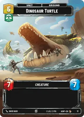 Dinosaur Turtle