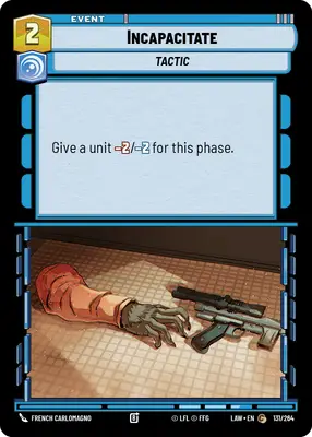 Incapacitate