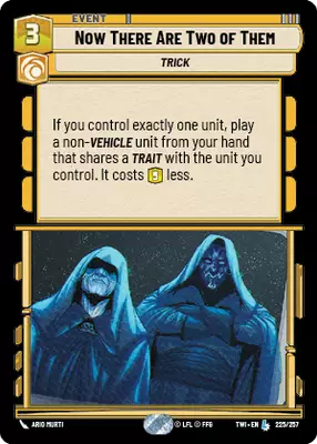 Now There Are Two of Them