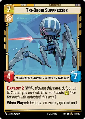 Tri-Droid Suppressor