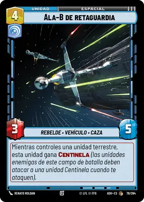 Ala–B de retaguardia