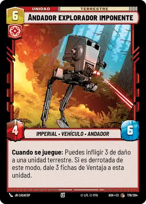 Andador explorador imponente