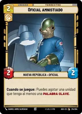 Oficial amnistiado
