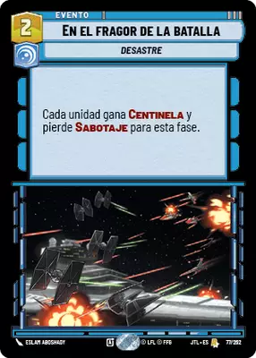 En el fragor de la batalla