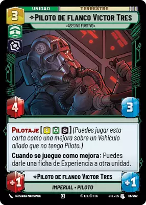 Piloto de flanco Victor Tres