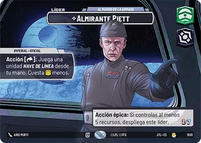 Almirante Piett ShowCase