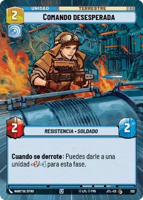 Comando desesperada HyperSpace