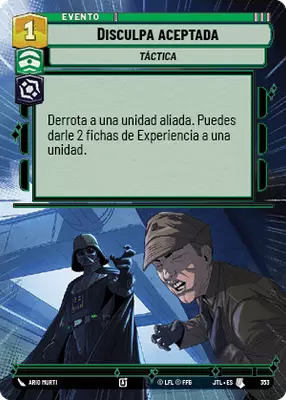 Disculpa aceptada HyperSpace