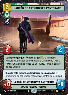 Ladrón de astronaves pantorano HyperSpace