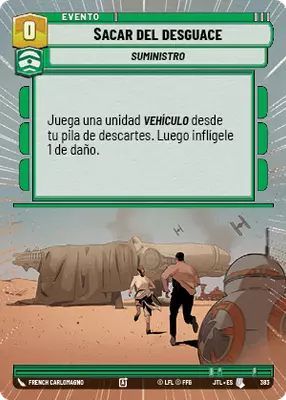 Sacar del desguace HyperSpace