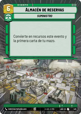 Almacén de reservas HyperSpace