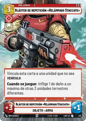 Bláster de repetición «Relámpago Staccato» HyperSpace