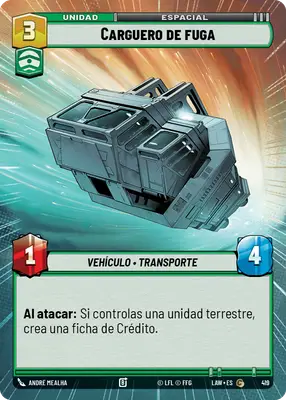 Carguero de fuga HyperSpace