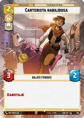 Carterista habilidosa HyperSpace