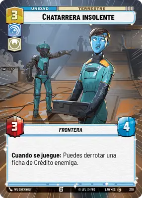Chatarrera insolente HyperSpace