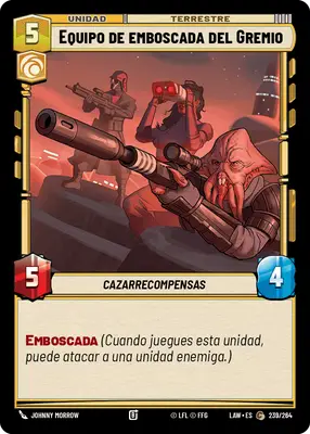 Equipo de emboscada del Gremio<return>