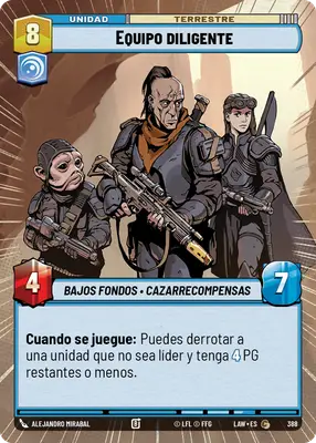 Equipo diligente HyperSpace