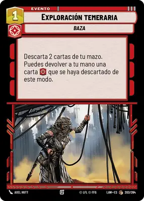 Exploración temeraria<return>