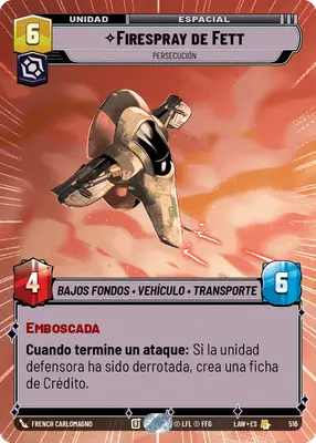 Firespray de Fett HyperSpace