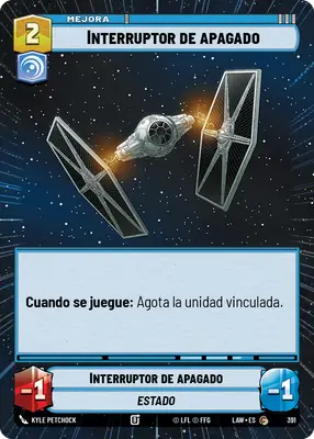 Interruptor de apagado HyperSpace