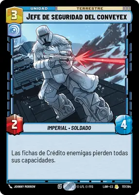 Jefe de seguridad del conveyex