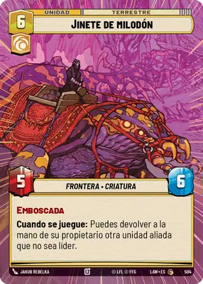 Jinete de milodón HyperSpace