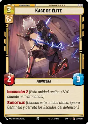 Kage de élite<return>