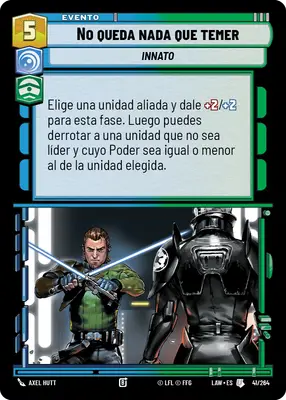 No queda nada que temer