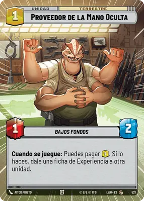 Proveedor de la Mano Oculta HyperSpace