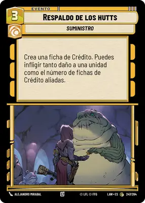 Respaldo de los hutts