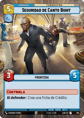 Seguridad de Canto Bight HyperSpace