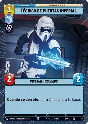 Técnico de puertas imperial HyperSpace