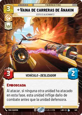 Vaina de carreras de Anakin HyperSpace