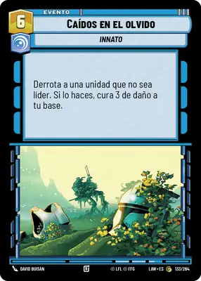 Caídos en el olvido