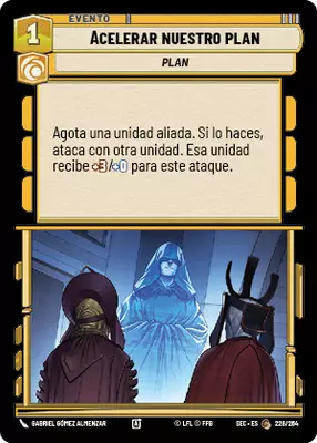 Acelerar nuestro plan