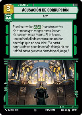 Acusación de corrupción