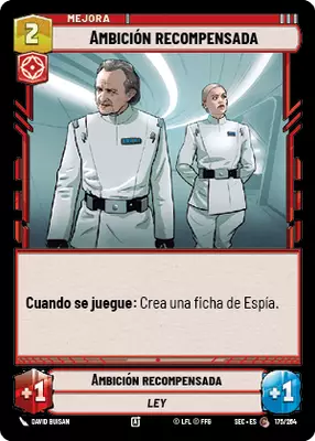 Ambición recompensada