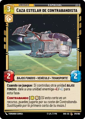 Caza estelar de contrabandista