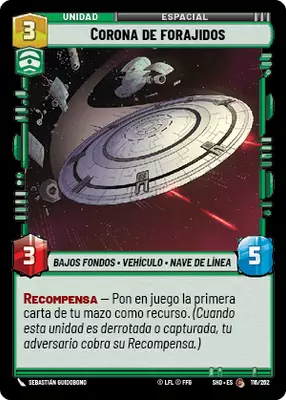 Corona de forajidos