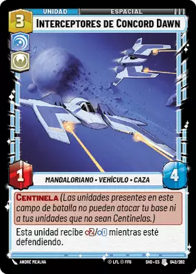 Interceptores de Concord Dawn