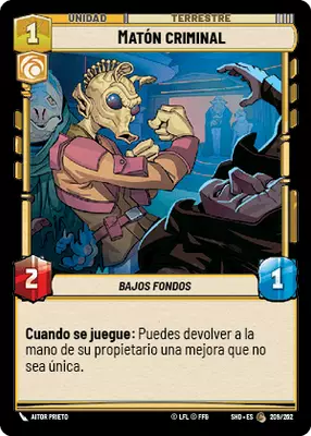 Matón criminal